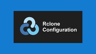 How to create rclone config file [upl. by Enotna]