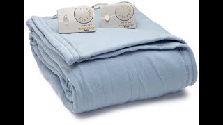 Best Electric Blanket To Purchase  Electric Blanket Reviews [upl. by Beitnes]