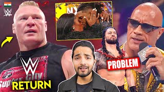 Dil Khush🥹Brock Lesnar WWE Return The Rock amp Roman Reigns Issue Viral Moment NXT CM Punk [upl. by Refynnej]