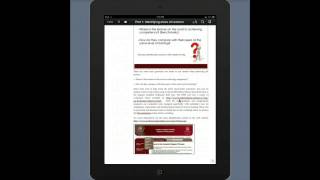 Adjusting the font size in iBooks [upl. by Norym]