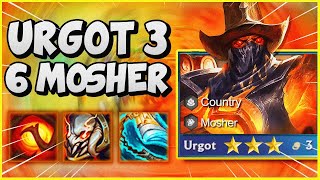 😱 CONSIGO A URGOT 3 ESTRELLAS CON 6 MOSHER y PASA ESTO en TFT SET 10 [upl. by Amber]