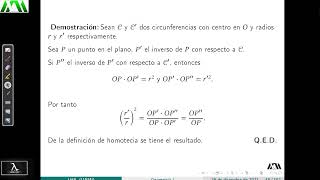 El inverso de curva con respecto a una circunferencia [upl. by Seligman361]