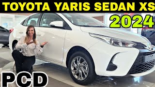 NOVO TOYOTA YARIS SEDAN XS 2024 Versão Intermediária Preços para PCD [upl. by Sydalg]