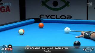 THRILLING 8BALL FINAL  Shane Van Boening vs Alex Pagulayan  2017 US Open 8Ball Championship [upl. by Anisirhc]