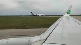 Full Flight Report  BRI  AMS Bari Amsterdam Transavia  Great quality [upl. by Wyatan]