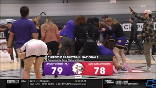 🚨 BUZZER BEATER To Reach High School National Championship 1 Long Island Lutheran vs 4 Montverde [upl. by Nitsirk487]