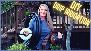 DIY Drip Irrigation The Ultimate Easy Beginners Guide On How To Install A Drip Irrigation System [upl. by Ahsienel901]