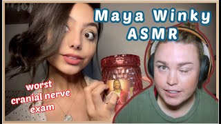 Maya Winky Gives Me A ✨Swaggy✨ Cranial Nerve Exam [upl. by Cordalia]