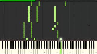 Douten Heaven Shaking Event  Naruto Shippuden  Piano Tutorial  SYNTHESIA [upl. by Wescott]