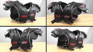 2017 Riddell Power SPK Adult Football Shoulder Pads [upl. by Janek]