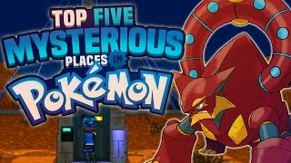 Top 5 Mysterious Locations in Pokémon Ft MysticUmbreon [upl. by Maurili]