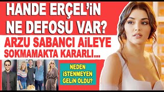 Arzu Sabancı oğlu Hakan Sabancının sevgilisi Hande Erçeli ailenin içine almadı [upl. by Bartle]