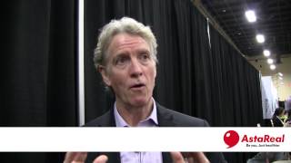 AstaReal Astaxanthin  Interview from SupplySide West 2016  Robert Corish MD [upl. by Rhea437]