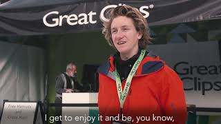 Red Gerard and Great Clips at the X Games  Look Great Perform Great [upl. by Harelda]