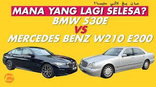 MERCEDES BENZ W210 E200 VS BMW 530E  MANA YANG LAGI SELESA [upl. by Padgett]