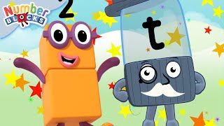 Learn to count amp read  1 hour of Alphablocks amp Numberblocks Crossover  Level 1 [upl. by Joseph703]