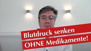 Blutdruck senken ohne Medikamente [upl. by Litsyrk256]