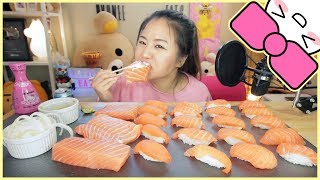 SALMON SALMON and SALMON  MUKBANG [upl. by Jewett318]