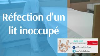 Réfection dun lit inoccupé [upl. by Budworth]