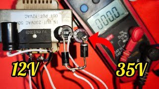 12v to 35v converter  12v to 35v converter high amp  How to make 12v to 24v converter [upl. by Melbourne]