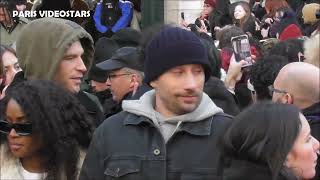 Matthias Schoenaerts  Paris Fashion Week 20 january 2024 show Loewe [upl. by Trixie]