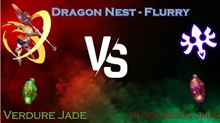 Dragon Nest TW  新龍之谷Sunset Training Ground Flurry Verdure Jade vs Blood Moon Jade 疾風魅影 赤月龍玉 vs 蒼翠龍玉 [upl. by Leemaj]