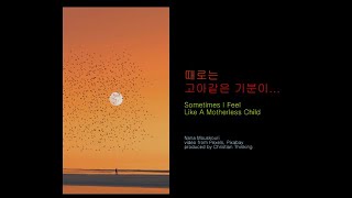 때로는 고아 같은 떠날 때가 된 것 같아요 Nana Mouskuri Sometimes I Feel Like A Motherless Child 흑인영가 [upl. by Ahscrop]