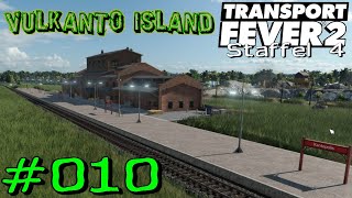 Transport Fever 2 S4 010  Schienensichtung Gameplay German Deutsch [upl. by Grochow305]