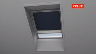 Einbau Verdunkelung Plus Rollo  Plissee im Set  VELUX [upl. by Reivazx]