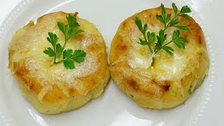 Potato CakesPatties Recipe Pommes Byron [upl. by Lou727]