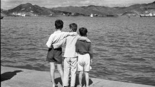 Hong Kongs waterfront in 1950 [upl. by Lleynod677]