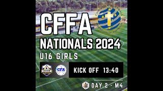 CFFA NATIONALS 2024  DAY 2  U16 GIRLS  CF UNITED SOUTH V CFA SYDNEY [upl. by Kreg]