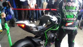 Kawasaki Ninja H2R Engine Start [upl. by Kire]