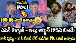 Producer Naveen Yerneni Opened About Pawan Kalyan  Allu Arjun Controversy  Pushpa 2 [upl. by Haelhsa532]