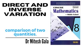 Std 8 Ex 10A Direct amp Inverse Variation [upl. by Vidal959]