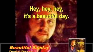 Beautiful Sunday by Daniel Boone with lyrics version [upl. by Madeleine]