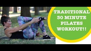 Pilates Traditional 30 Minute Workout [upl. by Neitsirhc]