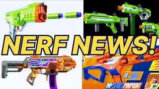 NERF NEWS NEW Dart Zone PRO Blasters SIREN Line NERFs NSeries and MORE [upl. by Ohaus]