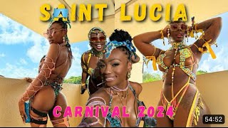 VLOG  EPIC GIRLS TRIP SAINT LUCIA CARNIVAL 2024 THE BEST ISLAND EXPERIENCE FETES amp TEAM NO SLEEP [upl. by Nnyllaf132]