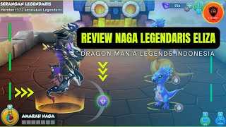 Riview Naga Legendaris Eliza dan Naga Bawah Tanah Potion  Dragon Mania Legends [upl. by Lardner656]