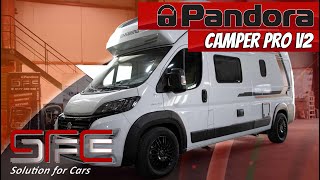 Alarmanlage Pandora Camper Pro V2 im Fiat Ducato WEINSBERG [upl. by Adnir]