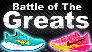 Which is better Hoka Carbon X3 vs The Nike VaporFly 3  The Carbon Race [upl. by Jaworski127]