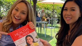 Giada De Laurentiis reviewing my New Cookbook [upl. by Kcirddec478]