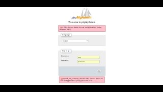 How to solve mysqlconnect Access denied for user rootlocalhost using password YES [upl. by Dacy]