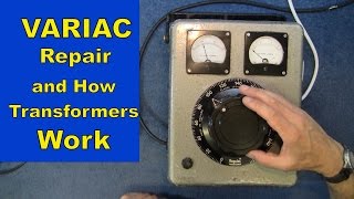 MF32 Variac Variable Transformer and how Transformers Work [upl. by Weinreb]