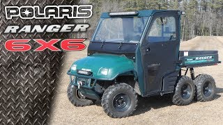 04 Polaris Ranger 6x6 Driving [upl. by Hawker467]