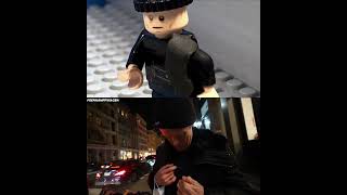 LEGO Willem Dafoe Drip Side by Side Comparison shorts [upl. by Amity]