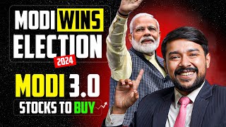 MODI 30 Stocks to Invest 👉💰  2024 Election Result  Best Stocks to Buy Now  Harsh Goela [upl. by Kirk]