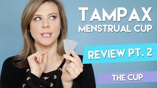 TAMPAX CUP  REVIEW [upl. by Inobe721]