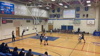 Semiahmoo JV Boys Basketball vs Panorama Ridge Jan 252024 HD 1080p [upl. by Nyrat]